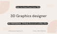 awesome 3d graphics and environment design