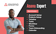 be your asana expert on CRM tasks, training, flow, templates