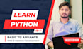 teach you python django web development from scratch