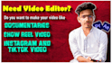 edit your video with high quality and quickly