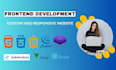 create innovative web designs using HTML, CSS, and bootstrap