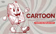 draw a vintage 1930s rubberhose cartoon character for you
