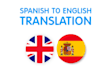 translate between english and spanish