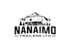 design online store, offline shop, and retail logo
