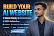 build your ai website, ai saas website, ai chatbot