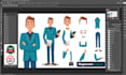 image separate layer and multi clipping path by photoshop work