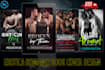 design romance book cover, erotic and urban romance books