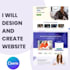 design amazing one page website with canva