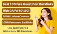 write 100 free guest post with unique articles guest posts