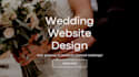 develop a website for your upcoming wedding