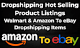 do amazon to ebay dropshipping top listings
