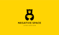 design creative and minimalist negative space logo