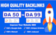 do SEO backlinks premium high quality link building