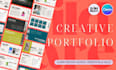 design and write your creative portfolio