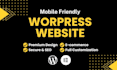 build premium wordpress website for your business