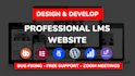 design membership wordpress lms website using learndash buddyboss or tutor lms