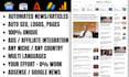 create wordpress autoblogs, autopilot, and automated news websites