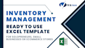provide ready to use inventory management excel template