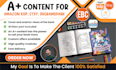 design amazon KDP a plus content and ebc for coloring books
