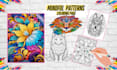 create mindful patterns coloring book for kdp