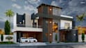 create modern villa design of your choice
