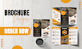 design modern brochure trifold
