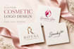 design a luxury cosmetic and beauty logo for your brand