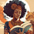 make book covers with african american illustrations