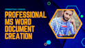 create professional ms office document