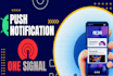 set push notification on your android app