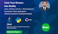 be your dedicated  java, cpp and python programmer