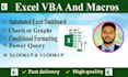 develop your microsoft excel, vba, and macros