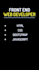 be your front end web development HTML CSS js bootstrap responsive design expert