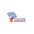 design a growing popularity container heroes logo