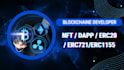 create custom smart contracts, tokens, and minting app, using web3 technology