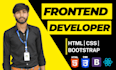 design develop front end app and website as full stack developer