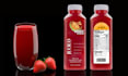 design product label and  juice label packaging with logo
