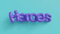 do 3d text with animation