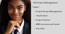 write your urgent project management tasks