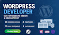 design, redesign, or develop a professional wordpress website using elementor