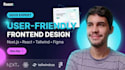 design a user friendly website frontend with UI UX