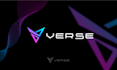 create a clean and futuristic logo for modern tech and blockchain brand