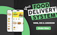 create custom single and multivendor food delivery apps