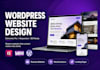 create wordpress website design with elementor pro