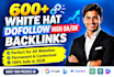 do premium high da and dr contextual dofollow seo backlinks for google ranking