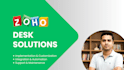 setup and customize zoho desk, help portal, customer service