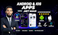 build professional android and ios mobile app using maui