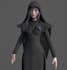 create a detailed 3d character model with pbr textures and rigging