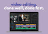 edit your youtube video or reel