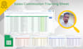 create sales commission tracking sheet in google sheets